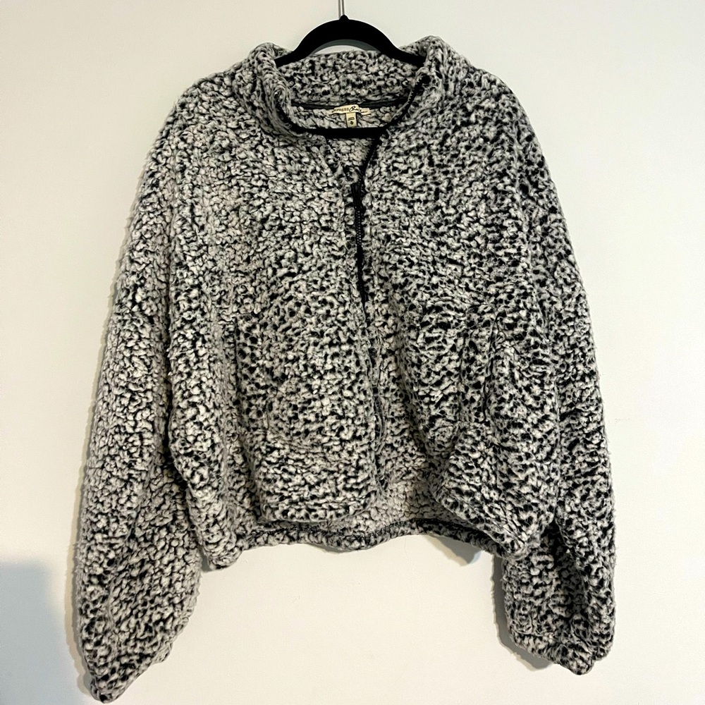 Express One‎ Eleven Faux Fur Jacket Size XL